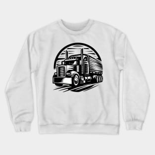 trucker Crewneck Sweatshirt